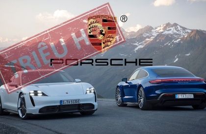 Triệu hồi Porsche Taycan do lỗi dây đai an toàn